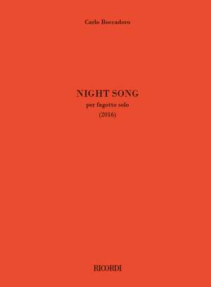 Carlo Boccadoro: Night Song