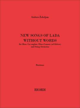 Isidora Zebeljan: New Songs of Lada without words