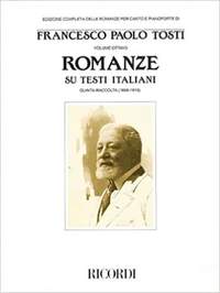Francesco Paolo Tosti: Romanze - Songs