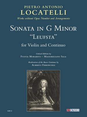 Pietro Antonio Locatelli: Sonata in Sol minore 'Leufsta'