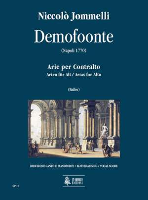 Niccolò Jommelli: Demofoonte. Arie per Contralto