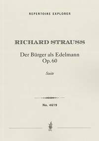 Strauss, Richard: Der Bürger als Edelmann, Suite Op. 60