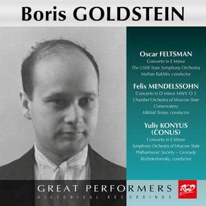 Conus, Feltsman & Mendelssohn: Violin Concertos