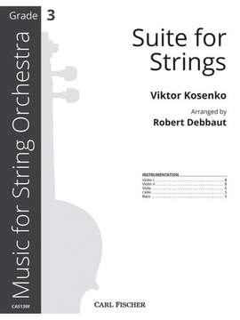 Kosenko, V: Suite for Strings