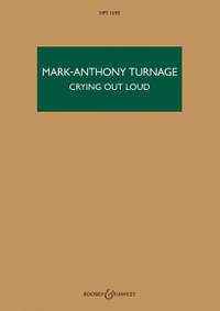 Turnage, M: Crying Out Loud HPS 1690