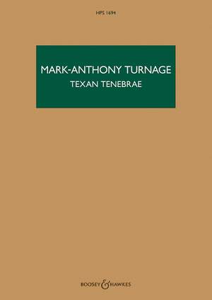 Turnage, M: Texan Tenebrae HPS 1694
