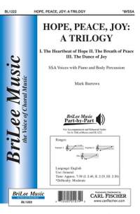 Burrows, M: Hope, Peace, Joy: A Trilogy