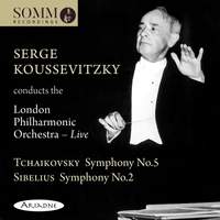 Serge Koussevitzky conducts the London Philharmonic Orchestra