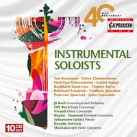 Instrumental Soloists For Capriccio's 40 Year Anniversary