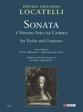 Pietro Antonio Locatelli: Sonata à Violino Solo da Camera