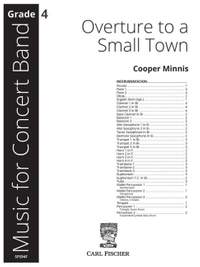 Minnis, C: Overture to a Small Town