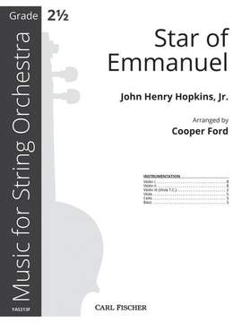 Hopkins, J H: Star of Emmanuel