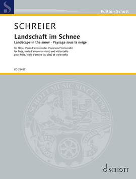 Schreier, A: Landscape in snow
