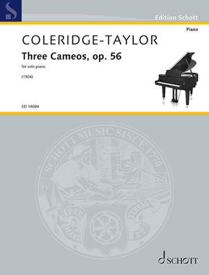 Coleridge-Taylor, S: Three Cameos op. 56