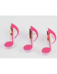 Clip quaver pink 7cm