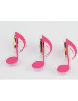 Clip quaver pink 7cm