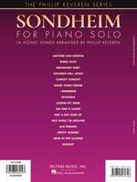 Sondheim for Piano Solo Product Image