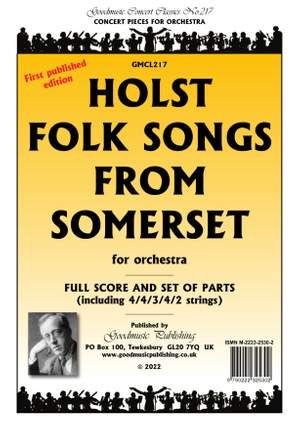 Gustav Holst: Folk Songs from Somerset