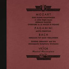 Mozart: Eine kleine Nachtmusik & German Dances - Works by Paganini and Bach