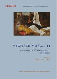 Mascitti, M: Trio Sonata in G minor G minor op. 4/1