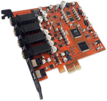 MAYA44 eX PCIe Audio Interface - 4-in/4-out