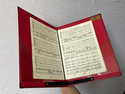 Prestige Red Music Folder
