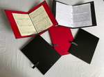 Prestige Red Music Folder Product Image