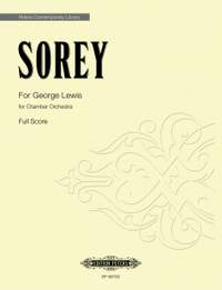 Sorey, T: For George Lewis