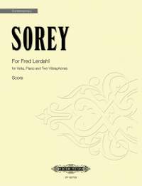 Sorey, T: For Fred Lerdahl
