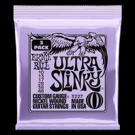 Ernie Ball: Ultra Slinky (3 Set Pack)