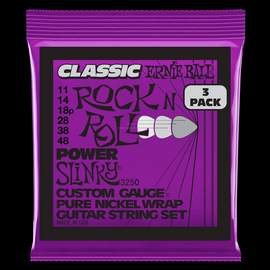 Ernie Ball: Classic Rock & Roll Power Slinky (3 Set Pack)
