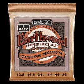 Ernie Ball: Earthwood Phosphor Bronze (3 Set Pack)