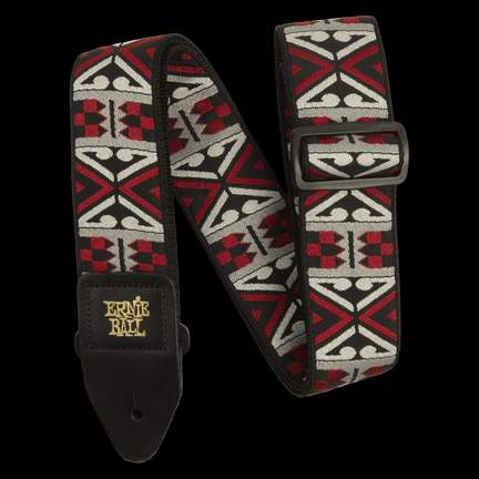 Ernie Ball Strap Primal Red Jaquard