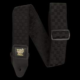 Ernie Ball Strap Black Checkers Jaquard