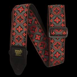 Ernie Ball Red King Jacquard Strap