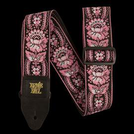 Ernie Ball Pink Orleans Jacquard Strap