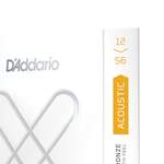 D'Addario 12-56 Light Top/Medium Bottom, XS 80/20 Bronze Coated Acoustic Guitar Strings Product Image