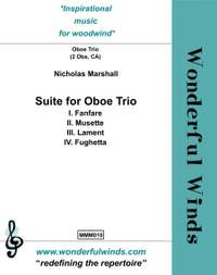 Marshall, N: Suite for Oboe Trio