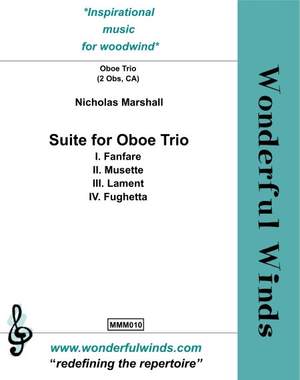 Marshall, N: Suite for Oboe Trio