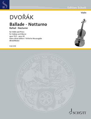 Dvorák, A: Balada - Notturno
