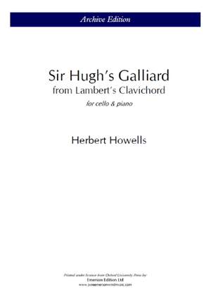 Howells, Herbert: Sir Hugh's Galliard