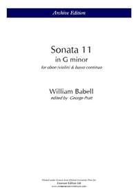 Babell, William: Sonata No. 11 in G minor, Op.posth.: Part 1