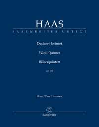 Haas, Pavel: Wind Quintet op. 10