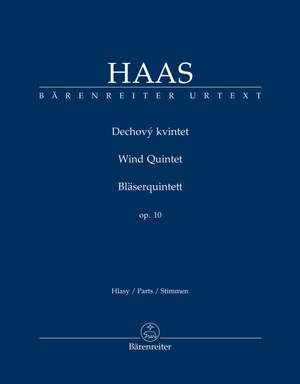Haas, Pavel: Wind Quintet op. 10