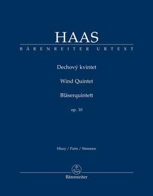 Haas, Pavel: Wind Quintet op. 10