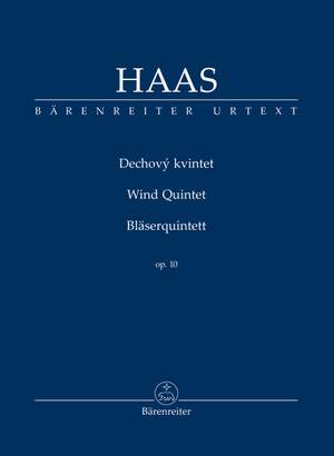 Haas, Pavel: Wind Quintet op. 10