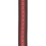 D'Addario Deluxe Cotton Guitar Strap, Brown Product Image