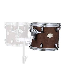 Majestic Prophonic double headed concert tom, dark coffee - 8" x 8"