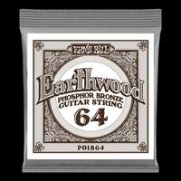 Ernie Ball Earthwood Phosphor Bronze Acoustic Wound .064 String