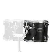 Majestic Concert Black double headed concert toms - 13" x 11"
